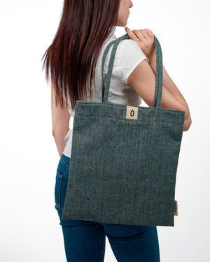Tote Bag - Blue/Gray