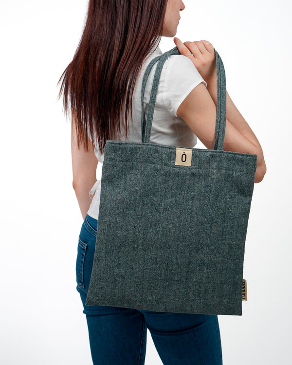 Tote Bag - Blue/Gray